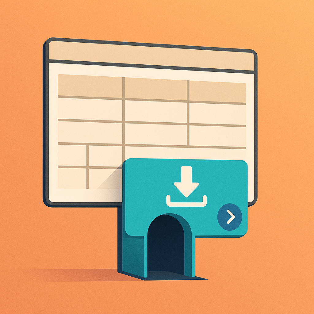 Tabla interactiva que se convierte en enlace atractivo hacia contenido ampliado.